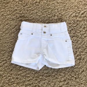 White Jean Shorts 🤍